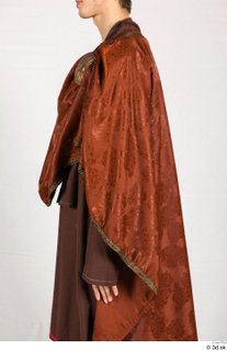  Photos Man in Historical Dress 35 Gladiator dress Historical clothing brown habit orange cloak upper body 0003.jpg
